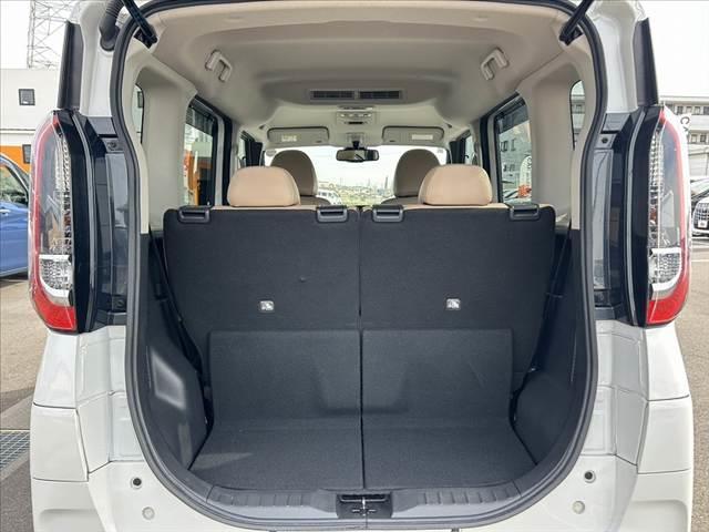 ルークス ハイウェイスター Gターボプロパイロットエディション 禁煙車 車検整備付 エマブレ プロパイロット アラビュー 両電スラ 茶コンビシート サーキュレーター Rロール 電子P Aブレーキホールド オートLED スマートキーX2 純正15AW チルトステア(20枚目)