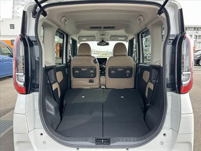 ルークス ハイウェイスター Gターボプロパイロットエディション 禁煙車 車検整備付 エマブレ プロパイロット アラビュー 両電スラ 茶コンビシート サーキュレーター Rロール 電子P Aブレーキホールド オートLED スマートキーX2 純正15AW チルトステア(21枚目)