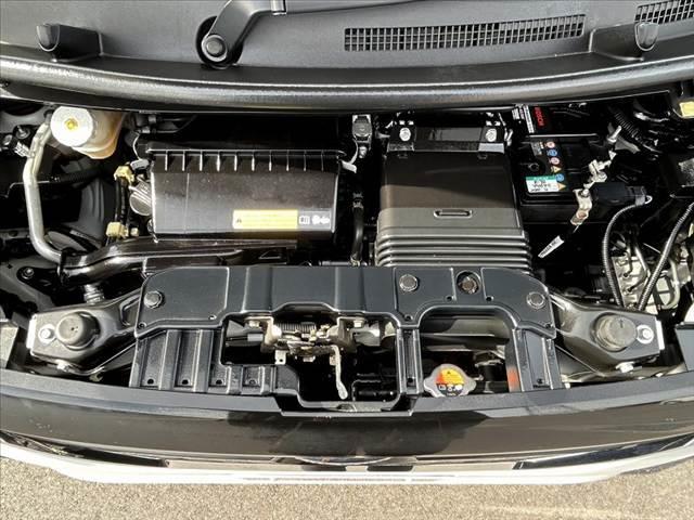 ルークス ハイウェイスター Gターボプロパイロットエディション 禁煙車 車検整備付 エマブレ プロパイロット アラビュー 両電スラ 茶コンビシート サーキュレーター Rロール 電子P Aブレーキホールド オートLED スマートキーX2 純正15AW チルトステア(42枚目)