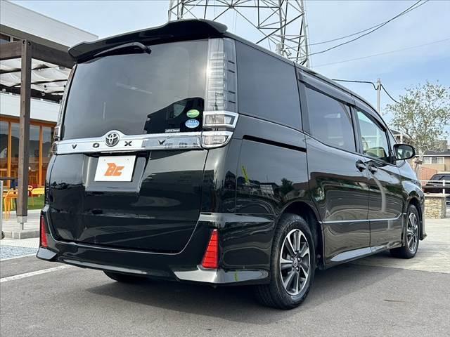 ヴォクシー ZS 後期 セーフティセンス Aハイ クルコン 電スラ 純正SDナビ 地デジ BT Bカメ スマートキーX2 ETC 電格ミラー Rロール Pガラス オートLED チルトステア 純正AW スタッドレスT(15枚目)