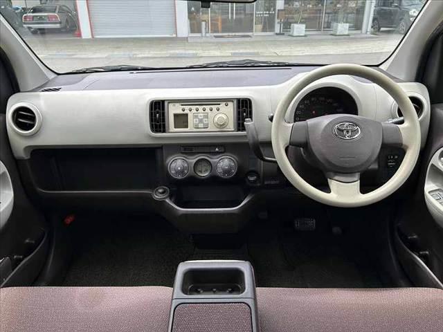 パッソ プラスハナ 禁煙 車検整備付 プロジェクターHIDヘッド フォグ スマートキー スペア 純正CD AAC 電格ミラーウインカー Pガラス チルトステア シートリフター ベンチシート 分割可倒式Rシート ETC(2枚目)