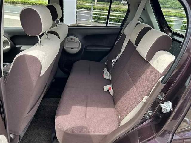 パッソ プラスハナ 禁煙 車検整備付 プロジェクターHIDヘッド フォグ スマートキー スペア 純正CD AAC 電格ミラーウインカー Pガラス チルトステア シートリフター ベンチシート 分割可倒式Rシート ETC(18枚目)