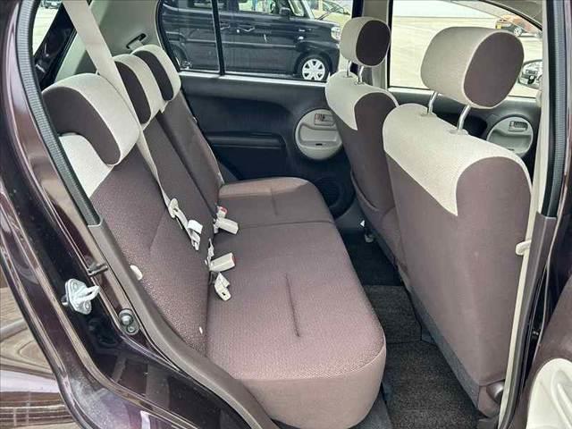 パッソ プラスハナ 禁煙 車検整備付 プロジェクターHIDヘッド フォグ スマートキー スペア 純正CD AAC 電格ミラーウインカー Pガラス チルトステア シートリフター ベンチシート 分割可倒式Rシート ETC(19枚目)