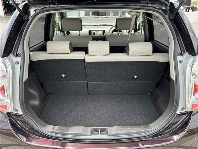 パッソ プラスハナ 禁煙 車検整備付 プロジェクターHIDヘッド フォグ スマートキー スペア 純正CD AAC 電格ミラーウインカー Pガラス チルトステア シートリフター ベンチシート 分割可倒式Rシート ETC(20枚目)