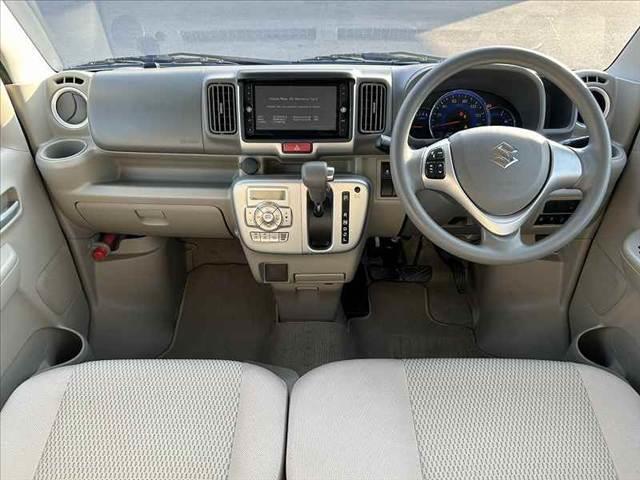 エブリイワゴン ＰＺターボ　禁煙車　ＲＢＳ　電動スライド　オートＨＩＤ　フォグ　社外ＳＤナビ　フルセグ　ＤＶＤ　ＢＴ　Ｂカメラ　スマートキー　ＥＴＣ　ＦＲドラレコ　電格ミラー　Ｐガラス　純正１４ＡＷ　横滑り防止　マットバイザー（2枚目）