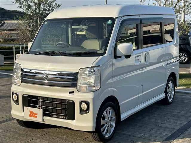 エブリイワゴン ＰＺターボ　禁煙車　ＲＢＳ　電動スライド　オートＨＩＤ　フォグ　社外ＳＤナビ　フルセグ　ＤＶＤ　ＢＴ　Ｂカメラ　スマートキー　ＥＴＣ　ＦＲドラレコ　電格ミラー　Ｐガラス　純正１４ＡＷ　横滑り防止　マットバイザー（8枚目）