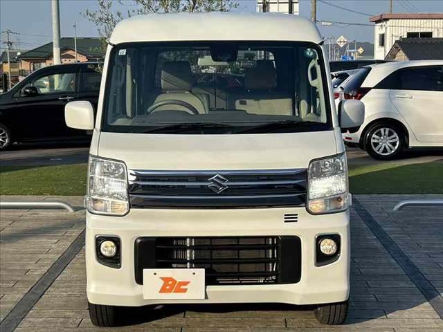 エブリイワゴン ＰＺターボ　禁煙車　ＲＢＳ　電動スライド　オートＨＩＤ　フォグ　社外ＳＤナビ　フルセグ　ＤＶＤ　ＢＴ　Ｂカメラ　スマートキー　ＥＴＣ　ＦＲドラレコ　電格ミラー　Ｐガラス　純正１４ＡＷ　横滑り防止　マットバイザー（9枚目）