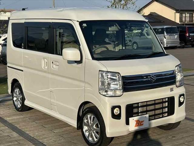 エブリイワゴン ＰＺターボ　禁煙車　ＲＢＳ　電動スライド　オートＨＩＤ　フォグ　社外ＳＤナビ　フルセグ　ＤＶＤ　ＢＴ　Ｂカメラ　スマートキー　ＥＴＣ　ＦＲドラレコ　電格ミラー　Ｐガラス　純正１４ＡＷ　横滑り防止　マットバイザー（10枚目）