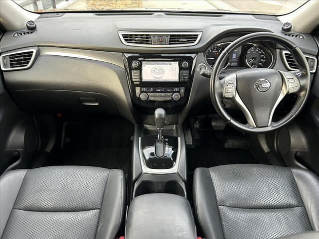 エクストレイル 20Xt エマージェンシーブレーキパッケージ Pアシスト クルコン Pバックドア オートLED アラビュー 純正SDナビ フルセグ BT ステリモ ETC スマートキー2 ルーフレール 純正17AW チルトステア シートリフター Fシートヒーター(2枚目)