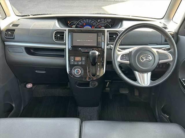 タント カスタムRS トップエディションSA 車検整備付 禁煙車 SA 両電 純正SDナビ フルセグ BT DVD Bカメラ スマートキー オートLED コンビシート エコアイドル チルトステア シートリフター 電格ミラーウインカー 純AW(2枚目)