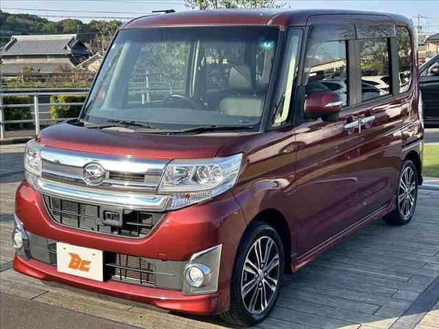 タント カスタムRS トップエディションSA 車検整備付 禁煙車 SA 両電 純正SDナビ フルセグ BT DVD Bカメラ スマートキー オートLED コンビシート エコアイドル チルトステア シートリフター 電格ミラーウインカー 純AW(8枚目)