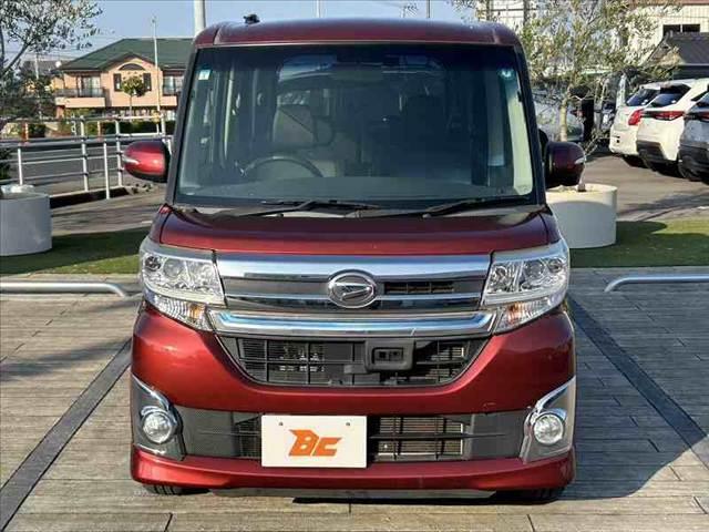 タント カスタムRS トップエディションSA 車検整備付 禁煙車 SA 両電 純正SDナビ フルセグ BT DVD Bカメラ スマートキー オートLED コンビシート エコアイドル チルトステア シートリフター 電格ミラーウインカー 純AW(9枚目)