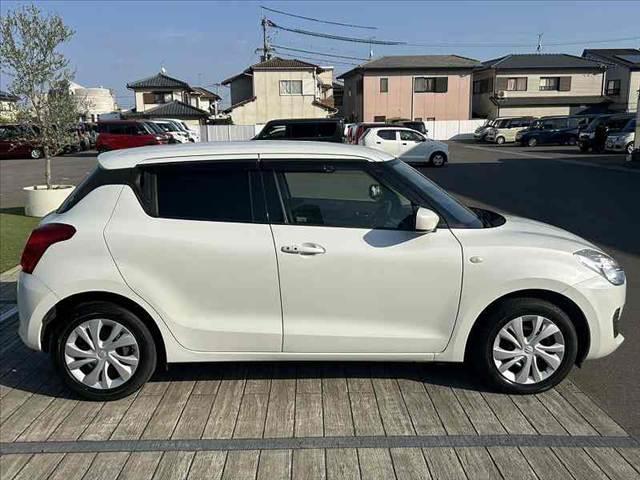 スイフト XG 禁煙車 車検整備付 純正SDナビ フルセグ BT DVD再生 シートヒーター スマートキー 電格ミラー ETC チルトステア シートリフター Pガラス オートエアコン 横滑り防止 マットバイザー(11枚目)