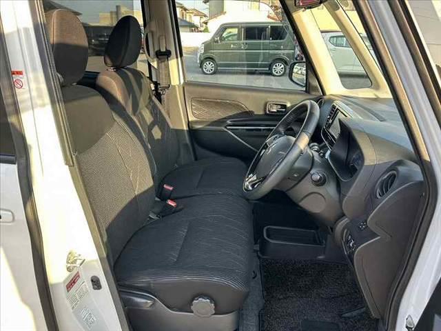eKスペースカスタム カスタムT セーフティプラスエディション 後期 禁煙車 車検整備付 eアシスト クルコン 両電 オートLED アラビュー 純正メモリナビ フルセグ BT DVD ステリモ スマートキー Aストップ ETC シートヒーター サーキュレータ(16枚目)