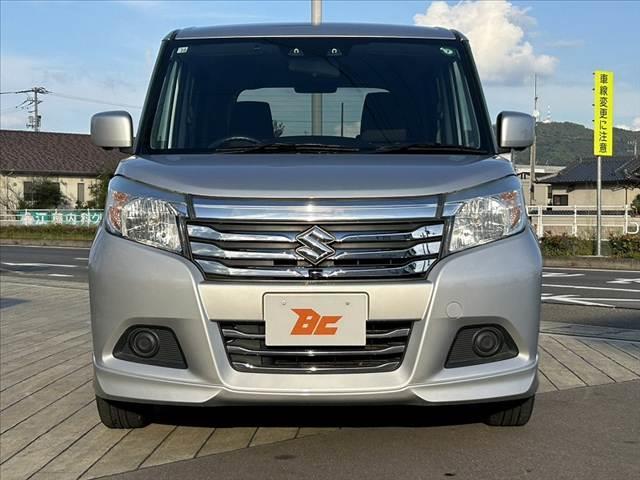 ソリオ ハイブリッドＭＸ　後期　禁煙車　車検整備付　セーフティサポート　Ａクルコン　Ａハイビーム　Ｒセンサー　純正ＳＤナビ　フルセグ　ＢＴ　ＤＶＤ　ステリモ　Ａストップ　スマートキーＸ２　シートヒーター　オートライト（9枚目）