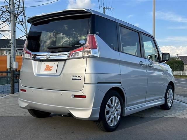 ソリオ ハイブリッドＭＸ　後期　禁煙車　車検整備付　セーフティサポート　Ａクルコン　Ａハイビーム　Ｒセンサー　純正ＳＤナビ　フルセグ　ＢＴ　ＤＶＤ　ステリモ　Ａストップ　スマートキーＸ２　シートヒーター　オートライト（15枚目）