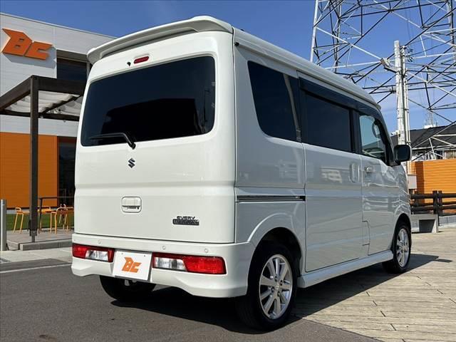 エブリイワゴン PZターボ 禁煙車 車検整備付 セーフティサポート Pセンサー Aハイビーム 電スラ ハイルーフ スマートキーX2 オートHID フォグ 電格ミラー ステリモ 純正14AW 横滑り防止 リアワイパー(15枚目)