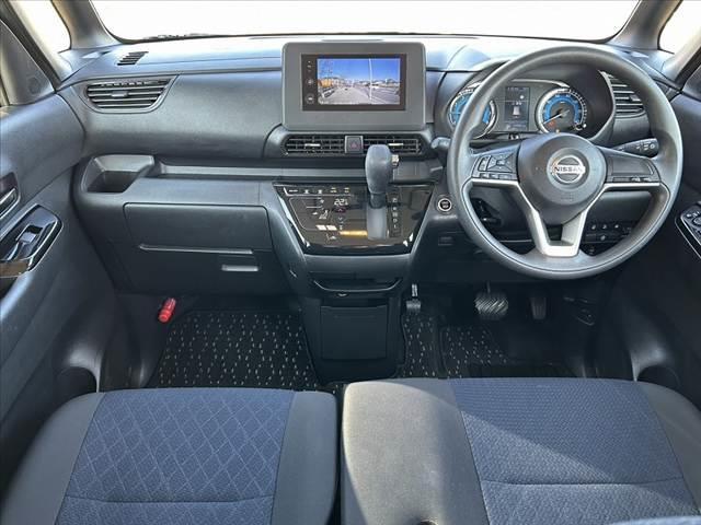 ルークス ハイウェイスター X 禁煙車 エマブレ ハンズフリー両電スラ アラビュー ドラレコ 純正7インチディスプレイ BT スマートキー オートLED Rロール Rテーブル Aストップ サーキュレーター チルトステア(2枚目)