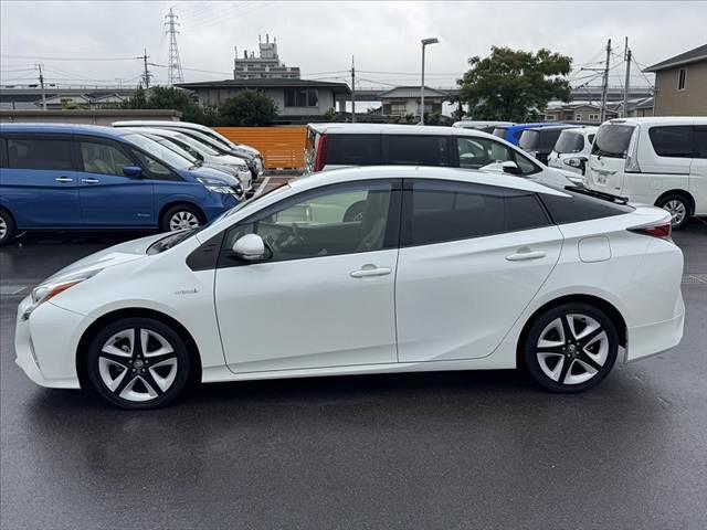 プリウス Sツーリングセレクション セーフティセンスP 禁煙車 車検整備付 オートLEDヘッド&フォグ Aクルコン 純正SDナビ フルセグ BT DVD Bカメ ステリモ ドラレコ ETC 合皮シート Fシートヒーター Pガラス(11枚目)