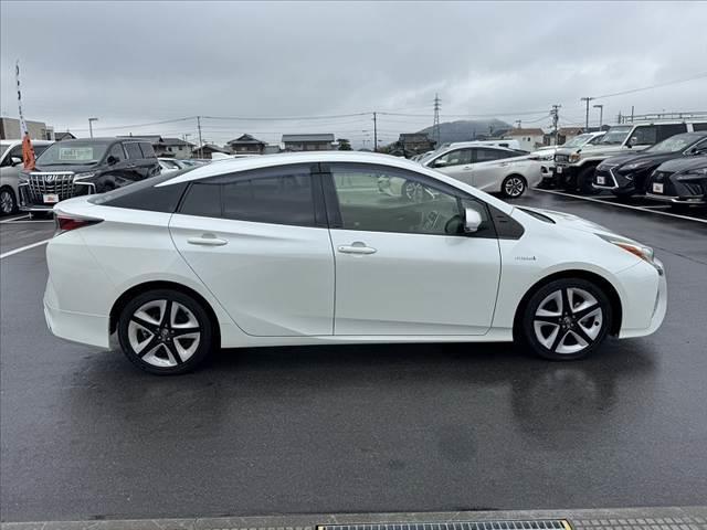 プリウス Sツーリングセレクション セーフティセンスP 禁煙車 車検整備付 オートLEDヘッド&フォグ Aクルコン 純正SDナビ フルセグ BT DVD Bカメ ステリモ ドラレコ ETC 合皮シート Fシートヒーター Pガラス(12枚目)