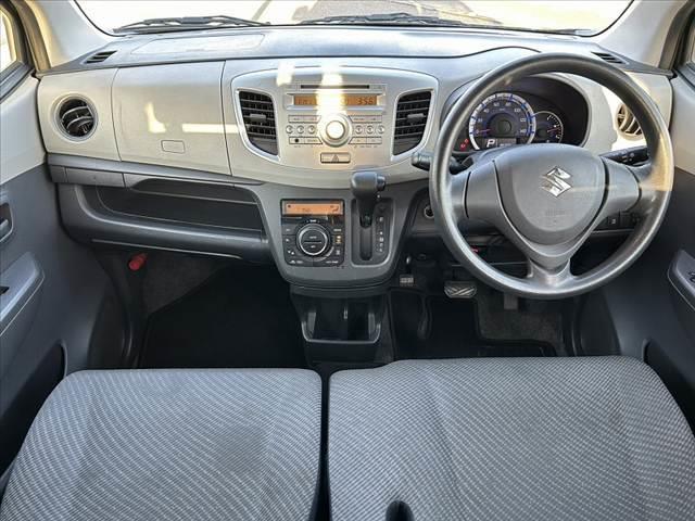 ワゴンR FX 禁煙 車検整備付 後期 エネチャージ AAC エコクール Aストップ シートヒーター 純正CDオーディオ キーレス FRミラー型ドラレコ ETC 電格ミラー Pガラス ベンチシート アームレスト(2枚目)