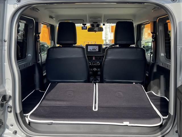 ジムニーシエラ JL 禁煙 OPグリル JC用AW セーフティサポート オートライト Aハイビーム スマートキーX2 社外SDナビ フルセグ BT DVD Fシートヒーター レザー調シートカバー ETC ドラレコ(21枚目)