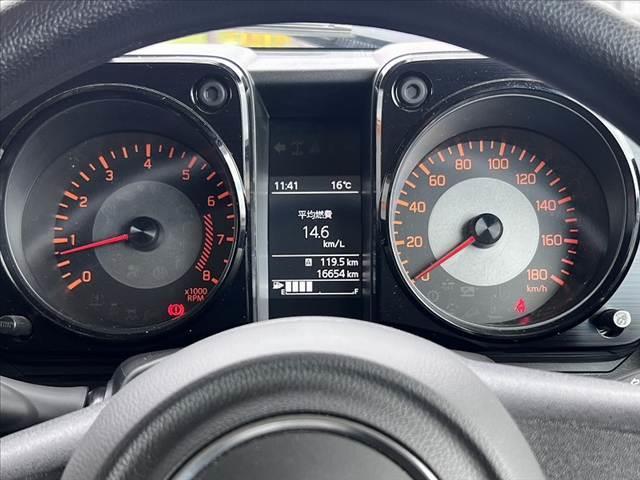 ジムニーシエラ JL 禁煙 OPグリル JC用AW セーフティサポート オートライト Aハイビーム スマートキーX2 社外SDナビ フルセグ BT DVD Fシートヒーター レザー調シートカバー ETC ドラレコ(30枚目)