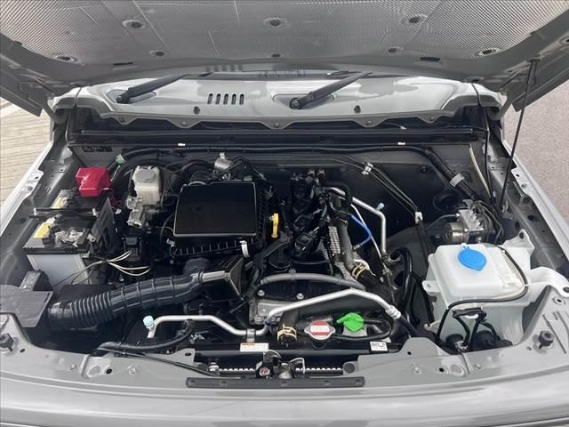 ジムニーシエラ JL 禁煙 OPグリル JC用AW セーフティサポート オートライト Aハイビーム スマートキーX2 社外SDナビ フルセグ BT DVD Fシートヒーター レザー調シートカバー ETC ドラレコ(46枚目)