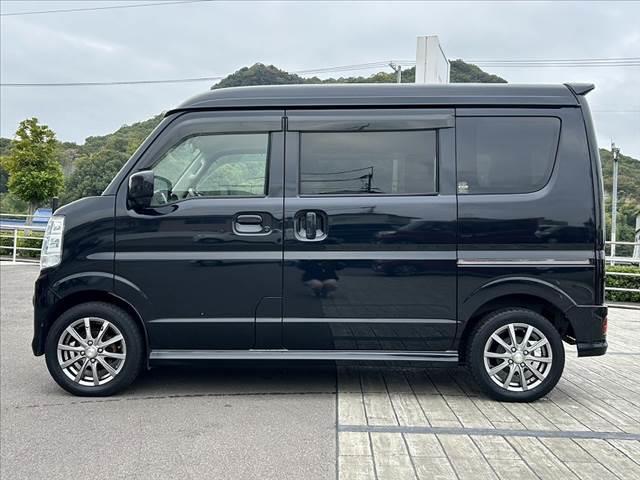 エブリイワゴン 車検整備付 RBS 電動スライド 社外SDナビ フルセグ BT Bカメラ ETC スマートキー オートHIDヘッド フォグライト 電格ミラー Pガラス 横滑り防止 AAC 社外14インチAW(11枚目)