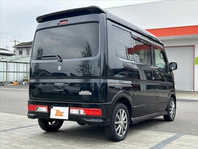 エブリイワゴン 車検整備付 RBS 電動スライド 社外SDナビ フルセグ BT Bカメラ ETC スマートキー オートHIDヘッド フォグライト 電格ミラー Pガラス 横滑り防止 AAC 社外14インチAW(15枚目)