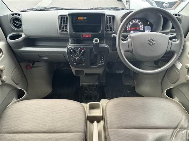 エブリイ ＰＡ　車検整備付　ハイルーフ　セーフティサポート　Ｒセンサー　Ａハイビーム　Ａライト　車線逸脱警報　誤発進抑制機能　スペアキー　Ｒフィルム　オーバーヘッドシェルフ　ＦＲドラレコ　ＷＳＲＳエアＢ　横滑り防止（2枚目）