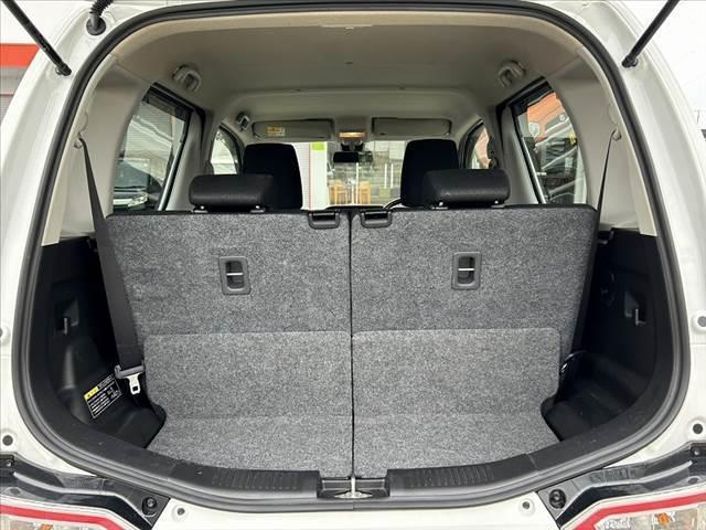 ワゴンR FA 中期 セーフティサポート Aハイビーム Rセンサー 誤発進抑制 キーレス スペアキー 純正CD オートライト 電格ミラー Pガラス ベンチシート アームレスト 助手席下BOX マットバイザー(20枚目)