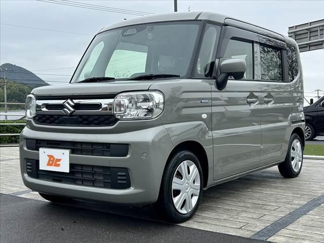 スペーシア ハイブリッドX 禁煙車 両電スラ 電子P ブレーキホールド セーフティS Aクルコン 社外ナビ BT Bカメラ スマートキー ETC ドラレコ オートLED Aハイ Fシートヒーター Pガラス Rロール(10枚目)