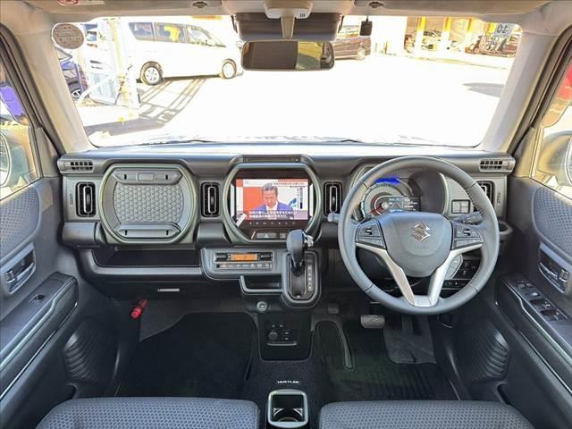 ハスラー タフワイルドターボ 禁煙車 純正9インチナビ フルセグ 全方位 セーフティS カープレイ BT DVD ETC2.0 ルーフレール Aクルコン スマートキー2ケ オートLED Aスト パーキングセンサー シートヒーター(2枚目)
