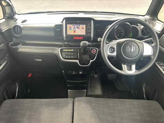 Ｎ－ＢＯＸ Ｇ・Ｌパッケージ　後期　禁煙車　車検整備付　電スラ　純正ディスプレイオーディオ　地デジ　Ｂカメラ　ステリモ　ＥＴＣ　スマートキー　電格ミラーウインカー　チルトステア　シートリフター　Ｐガラス　Ｒロール　ベンチシート（2枚目）