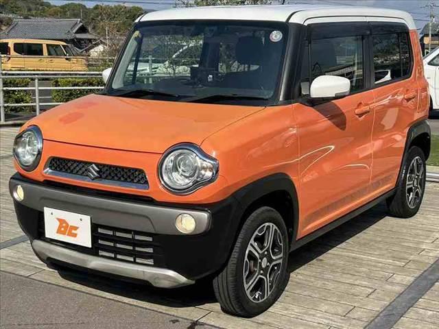 ハスラー Ｘ　後期　車検整備付　デュアルカメラブレーキ　オートＨＩＤ　Ｓエネチャージ　ＣＤデッキ　ＵＳＢ　スマートキー　Ａストップ　チルトステア　シートリフター　シートヒーター　Ｐガラス　電格ミラー　純正１５ＡＷ（8枚目）