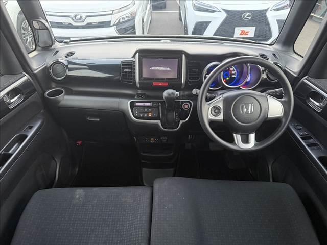 Ｎ－ＢＯＸカスタム Ｇ・Ｌパッケージ　後期　禁煙車　車検整備付　電動スライド　Ａストップ　ＥＴＣ　ＨＩＤヘッド　フォグライト　スマートキー　チルトステア　シートリフター　電格ミラーウインカー　ＡＣソケット　Ｐガラス　Ｒロール　純正１４ＡＷ（2枚目）