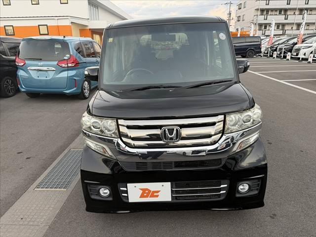 Ｎ－ＢＯＸカスタム Ｇ・Ｌパッケージ　後期　禁煙車　車検整備付　電動スライド　Ａストップ　ＥＴＣ　ＨＩＤヘッド　フォグライト　スマートキー　チルトステア　シートリフター　電格ミラーウインカー　ＡＣソケット　Ｐガラス　Ｒロール　純正１４ＡＷ（9枚目）