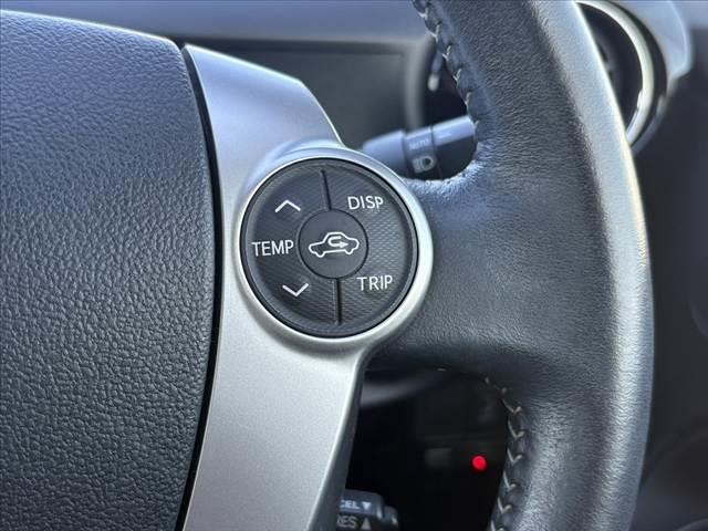 アクア Ｇ　中期　禁煙車　車検整備付　スマートキーＸ２　オートＬＥＤ　フォグ　Ｆシートヒーター　純正ＳＤナビ　フルセグ　ＢＴ　ＤＶＤ　Ｂカメ　ステリモ　クルコン　ＥＴＣ　電格ミラーウインカー　革巻きステア（24枚目）