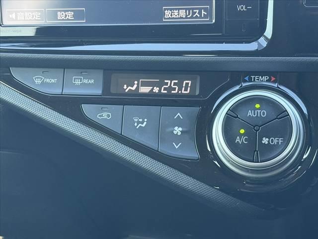 アクア Ｇ　中期　禁煙車　車検整備付　スマートキーＸ２　オートＬＥＤ　フォグ　Ｆシートヒーター　純正ＳＤナビ　フルセグ　ＢＴ　ＤＶＤ　Ｂカメ　ステリモ　クルコン　ＥＴＣ　電格ミラーウインカー　革巻きステア（31枚目）