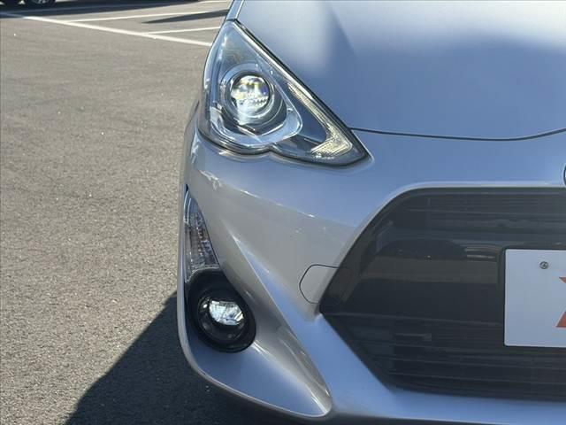 アクア Ｇ　中期　禁煙車　車検整備付　スマートキーＸ２　オートＬＥＤ　フォグ　Ｆシートヒーター　純正ＳＤナビ　フルセグ　ＢＴ　ＤＶＤ　Ｂカメ　ステリモ　クルコン　ＥＴＣ　電格ミラーウインカー　革巻きステア（39枚目）