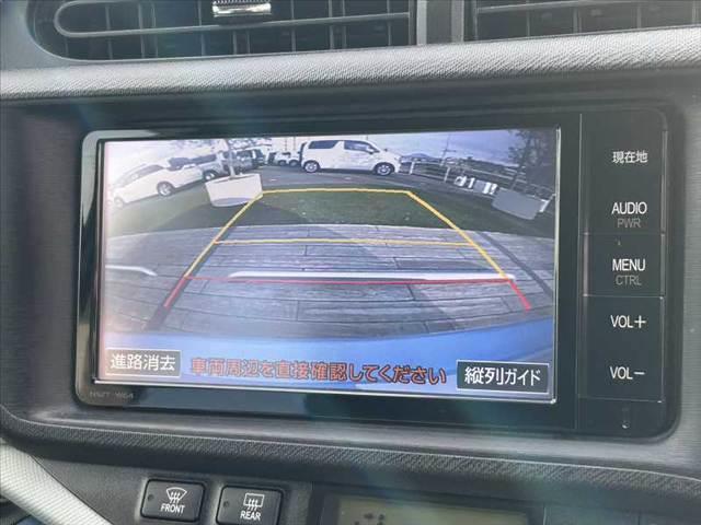アクア S 禁煙車 車検整備付 スマートキーX2 オートライト 純正SDナビ フルセグ BT DVD Bカメラ ステリモ FRドラレコ ETC チルトステア シートリフター 電格ミラーウインカー アームレスト(4枚目)