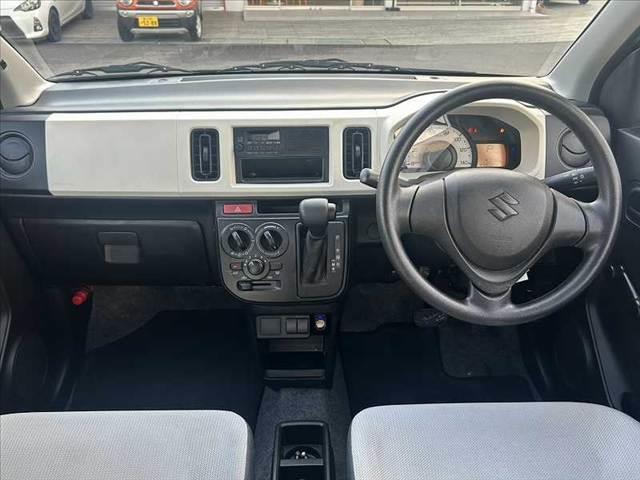 アルト VP 禁煙車 車検整備付 5AGS エアコン パワステ キーレス ドラレコ ラジオチューナー WSRSエアB ACソケット 純正セキュリティ フロマット ドアバイザー ヘッドライトレベライザー 横滑り防止(2枚目)