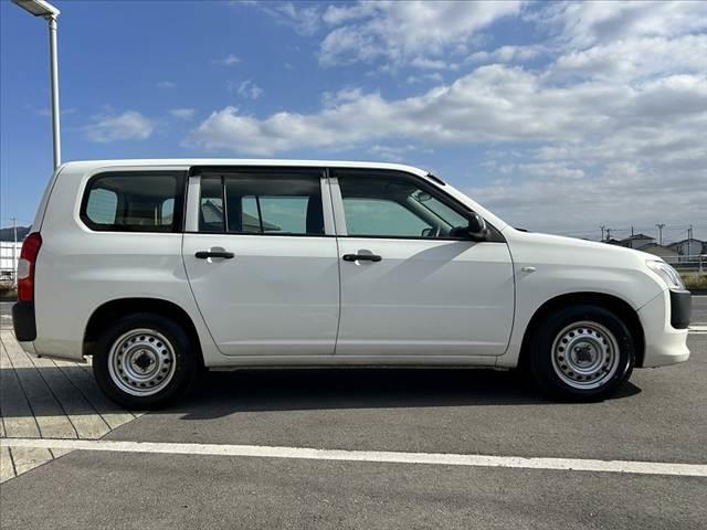 プロボックス DX 車検整備付 後期 AM/FMラジオ 時間調整式間欠前後ワイパー ヘッドライトレベライザー シートリフター ACソケット 電動ミラー サイドバイザー マット オートライト 横滑り防止 バックドアロック(12枚目)