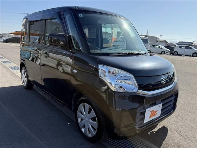 スペーシア X 後期 禁煙車 電スラ エネチャージ Aストップ シートヒーター 社外SDナビ フルセグ BT DVD ステリモ スマートキー チルトステア シートリフター ETC 電格ミラー Rロール マットバイザー(8枚目)
