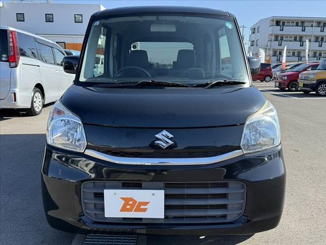 スペーシア X 後期 禁煙車 電スラ エネチャージ Aストップ シートヒーター 社外SDナビ フルセグ BT DVD ステリモ スマートキー チルトステア シートリフター ETC 電格ミラー Rロール マットバイザー(9枚目)