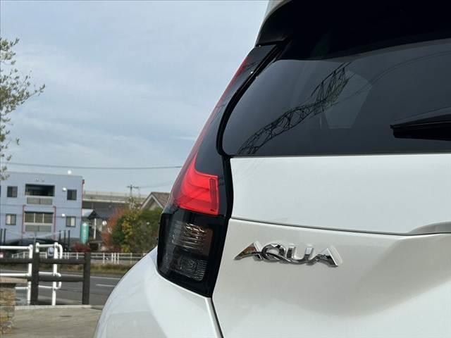 アクア Z 禁煙車 セーフティセンス BSM パノラマM オートLED 10.5インチディスプレイ BT ステリモ ETC ドラレコ スマートキーX2 純正15AW レーダークルーズ チルトステア シートリフター(34枚目)