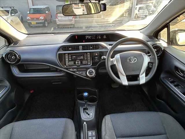 アクア S 中期 禁煙車 車検整備付 純正CDオーディオ キーレス ETC ドラレコ 電格ミラーウインカー チルトステア シートリフター プライバシーガラス フォグ ヘッドライトレベライザー 横滑り防止(2枚目)