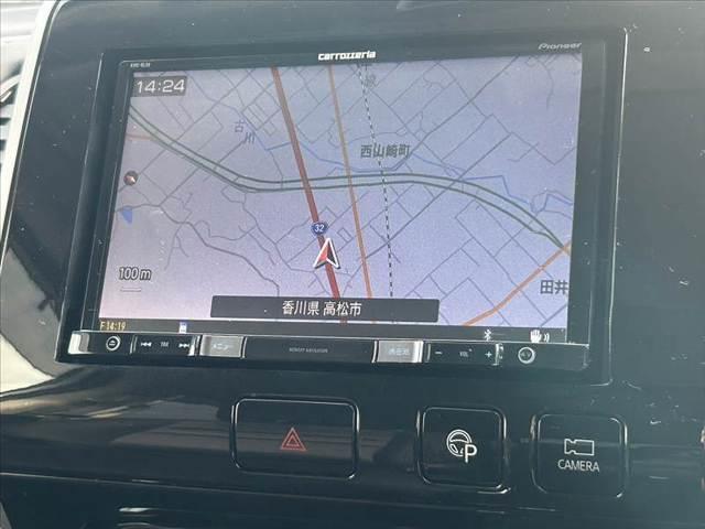 セレナ 禁煙車 車検整備付 プロパイロット アラビュー スマートミラー FRソナー エマブレ フリップダウンM 社外8インチナビ フルセグ BT DVD 電スラ ETC オートLED フォグ Aストップ(4枚目)