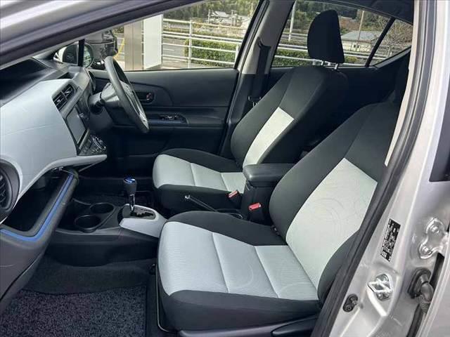 アクア S 禁煙 車検整備付 スマートキーX2 オートLEDヘッド 純正SDナビ BT フルセグ DVD ステリモ ETC ドラレコ フォグ チルトステア シートリフター 電格ミラーウインカー Pガラス(17枚目)